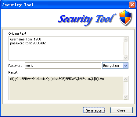 use security tool step 2