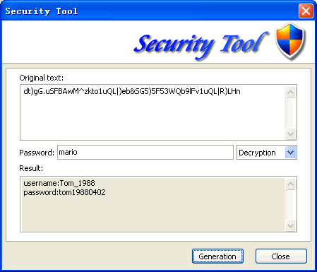 use security tool step 3